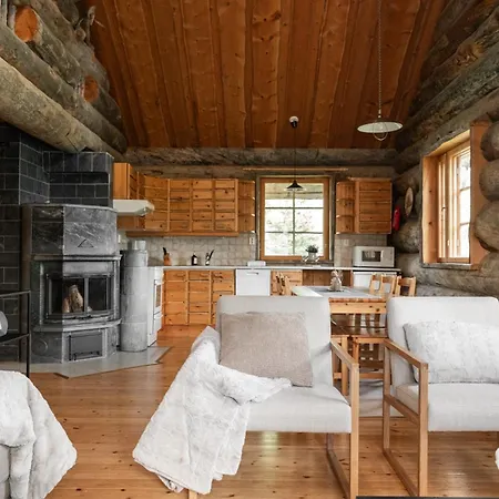 בית נופש Villa Rukatoermae - Peaceful Cabin Retreat In Ruka *